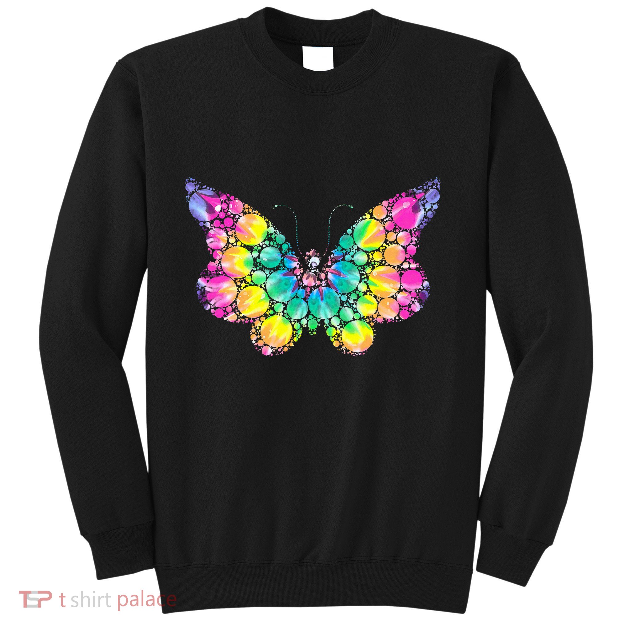 Cute Tie Die Polka Dots Sweatshirt