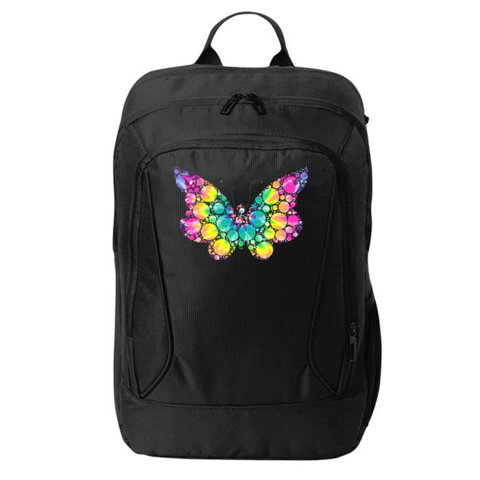 Cute Tie Die Polka Dots City Backpack