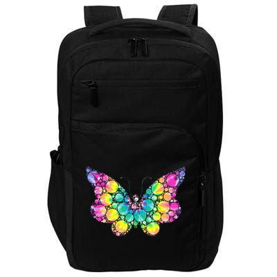 Cute Tie Die Polka Dots Impact Tech Backpack