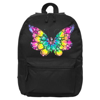 Cute Tie Die Polka Dots 16 in Basic Backpack