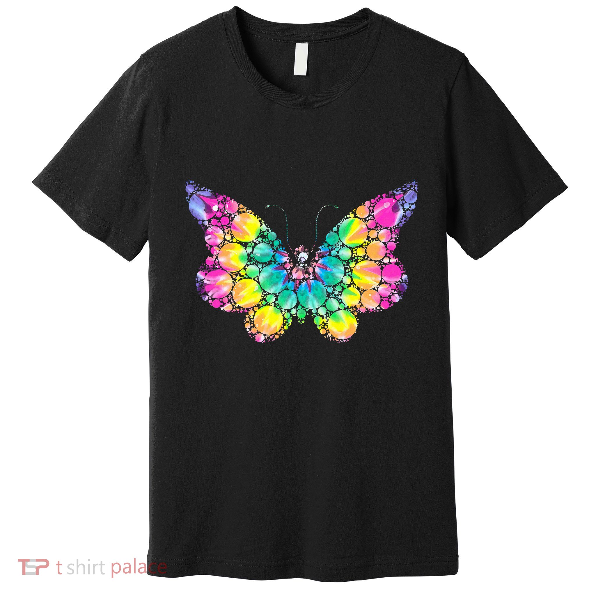 Cute Tie Die Polka Dots Premium T-Shirt