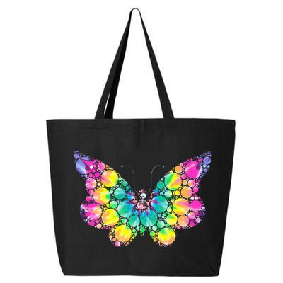 Cute Tie Die Polka Dots 25L Jumbo Tote