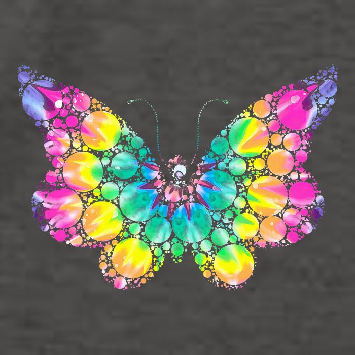 Cute Tie Die Polka Dots Vector Backpack