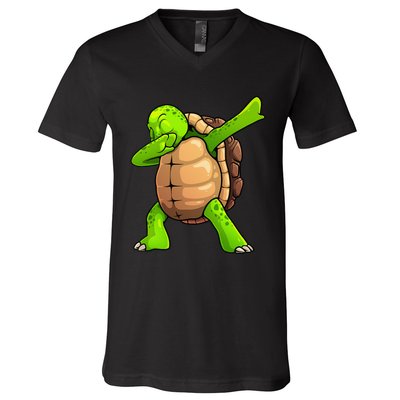 Cool Turtle Design For  Sea Turtle Tortoise Lovers V-Neck T-Shirt