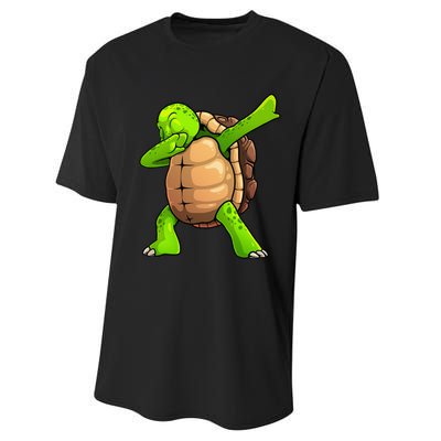 Cool Turtle Design For  Sea Turtle Tortoise Lovers Performance Sprint T-Shirt