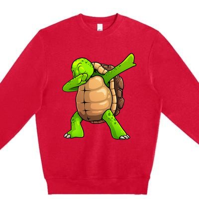 Cool Turtle Design For  Sea Turtle Tortoise Lovers Premium Crewneck Sweatshirt