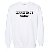 Connecticut Throwback Design Classic Garment-Dyed Sweatshirt