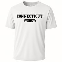 Connecticut Throwback Design Classic Cooling Performance Crew T-Shirt