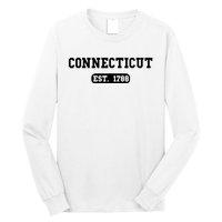 Connecticut Throwback Design Classic Long Sleeve Shirt