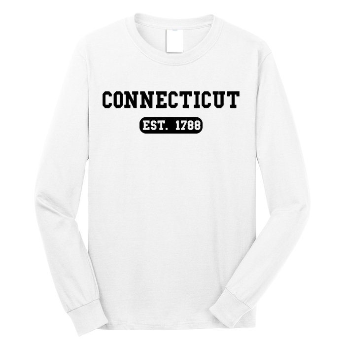 Connecticut Throwback Design Classic Long Sleeve Shirt