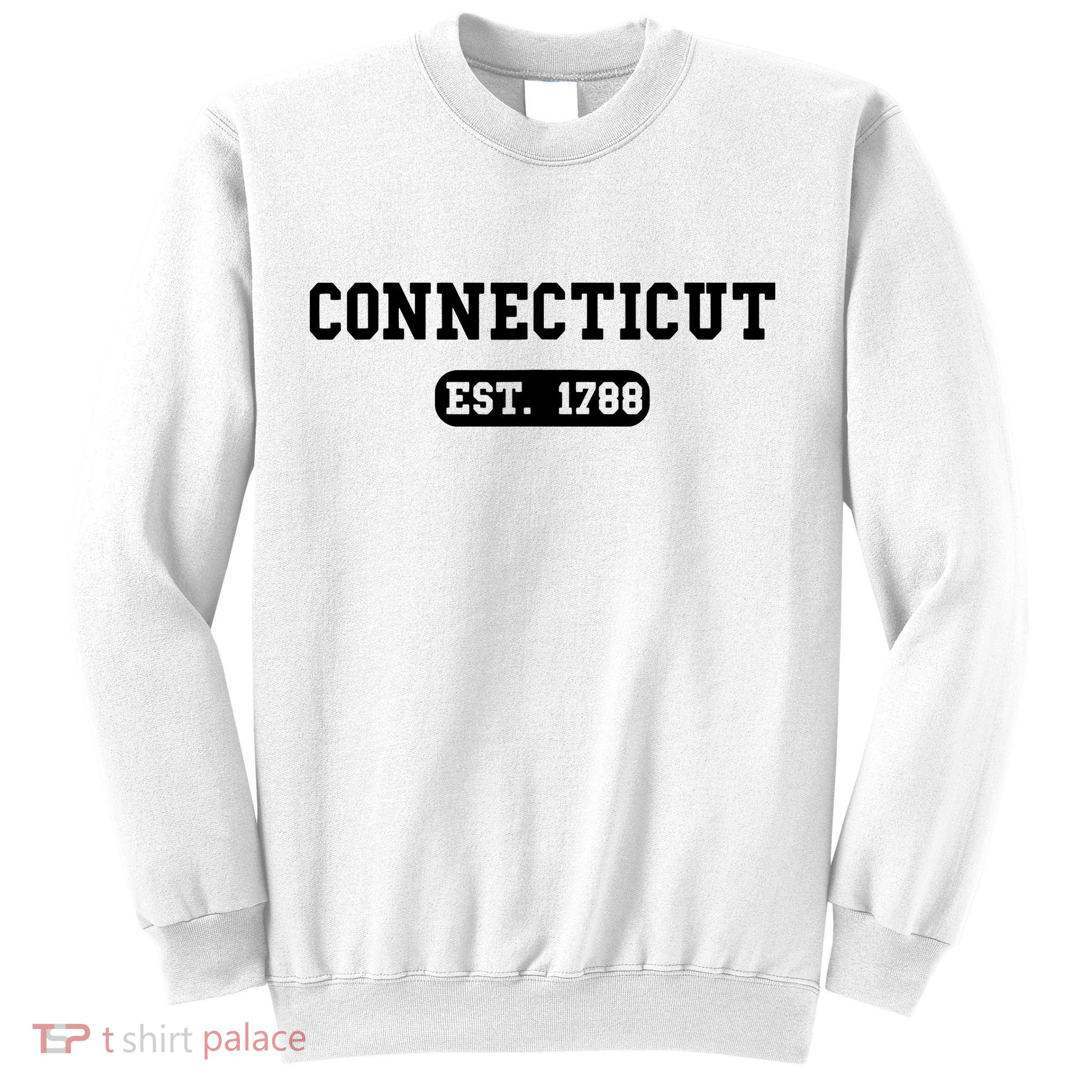 Connecticut Throwback Design Classic Sweatshirt