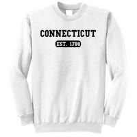 Connecticut Throwback Design Classic Sweatshirt