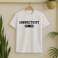 Connecticut Throwback Design Classic T-Shirt