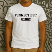 Connecticut Throwback Design Classic T-Shirt