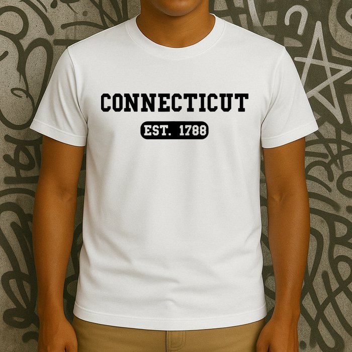 Connecticut Throwback Design Classic T-Shirt