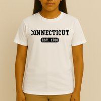Connecticut Throwback Design Classic T-Shirt