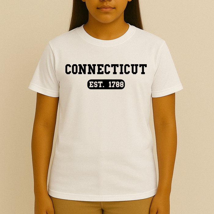 Connecticut Throwback Design Classic T-Shirt