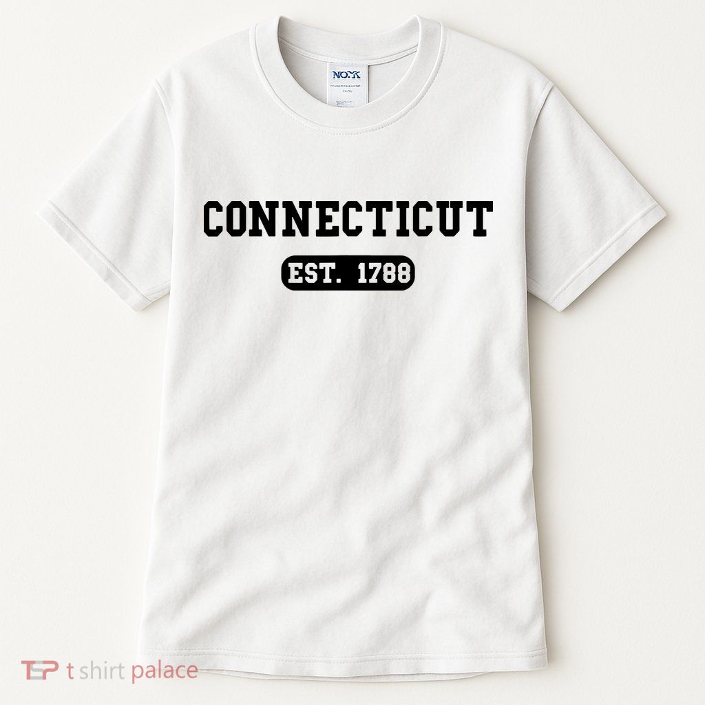 Connecticut Throwback Design Classic Tall T-Shirt