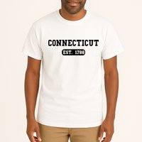 Connecticut Throwback Design Classic Tall T-Shirt