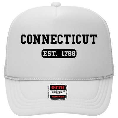 Connecticut Throwback Design Classic Trucker Hat