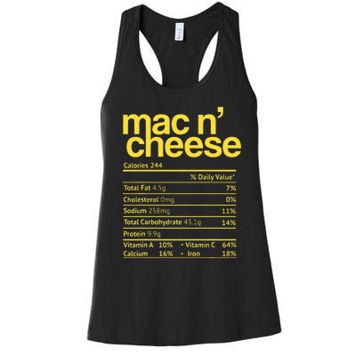 Cheesy Thanksgiving Delight Women's Racerback Tank