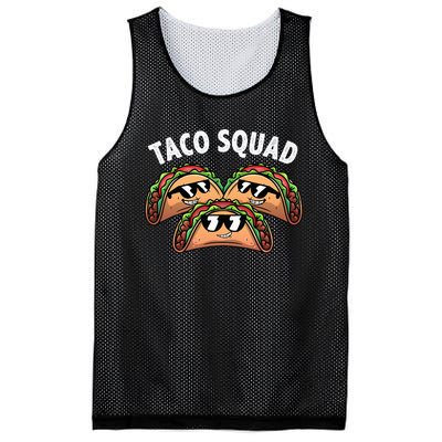 Cool Taco Design Taco Mexican Dish Lovers Mesh Reversible Basketball Jersey Tank