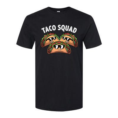 Cool Taco Design Taco Mexican Dish Lovers Softstyle CVC T-Shirt