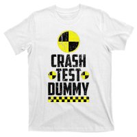 Crash Test Dummy Last Minute Costume Funny Halloween T-Shirt