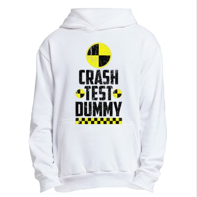 Crash Test Dummy Last Minute Costume Funny Halloween Urban Pullover Hoodie