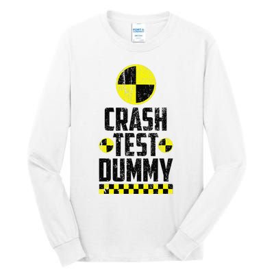 Crash Test Dummy Last Minute Costume Funny Halloween Tall Long Sleeve T-Shirt