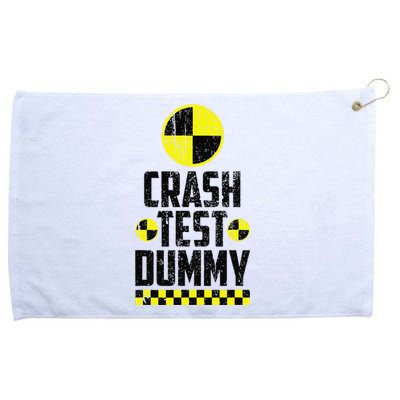 Crash Test Dummy Last Minute Costume Funny Halloween Grommeted Golf Towel