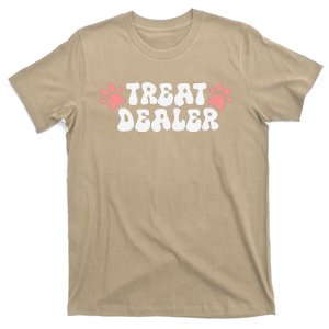 Cat Treat Dealer Funny Humor Cat Owner Cat Treats Cat Lover T-Shirt