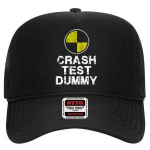 Crash Test Dummy High Crown Mesh Back Trucker Hat