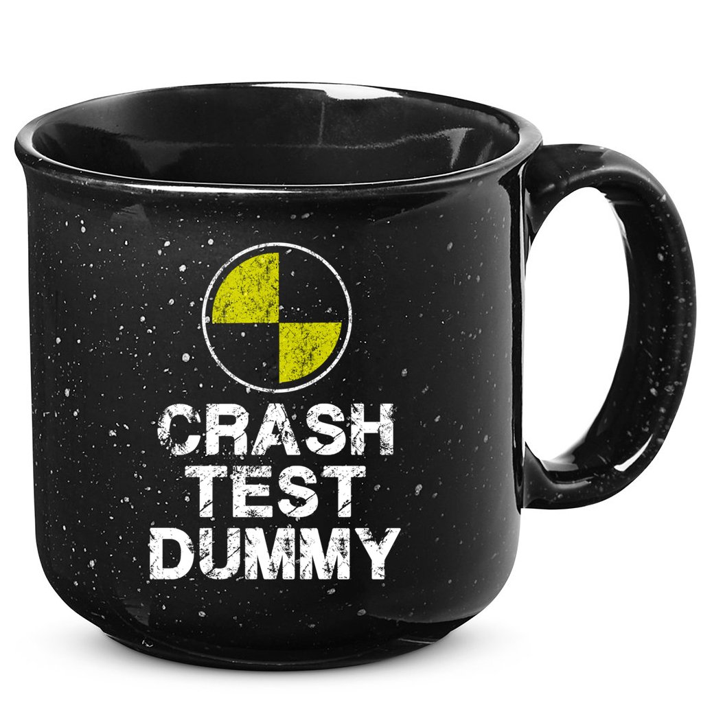 Crash Test Dummy 15oz Campfire Ceramic Mug