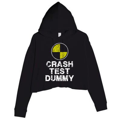 Crash Test Dummy Crop Fleece Hoodie