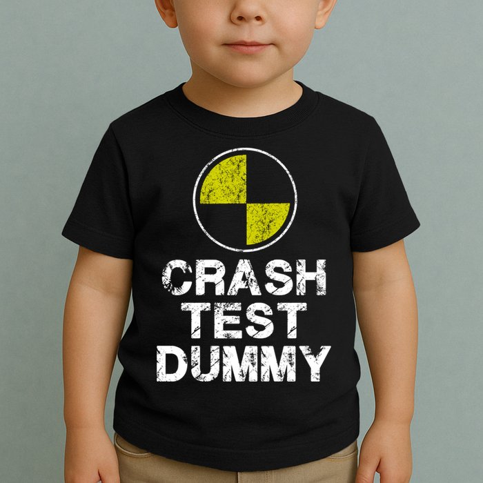 Crash Test Dummy Toddler T-Shirt