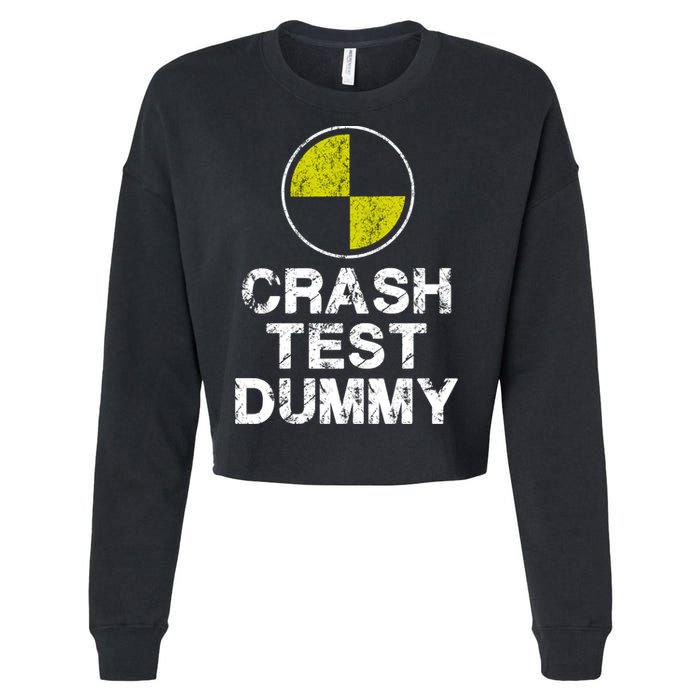 Crash Test Dummy Cropped Pullover Crew