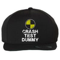 Crash Test Dummy Wool Snapback Cap