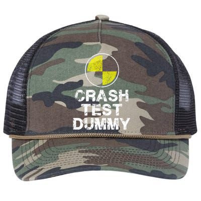 Crash Test Dummy Retro Rope Trucker Hat Cap