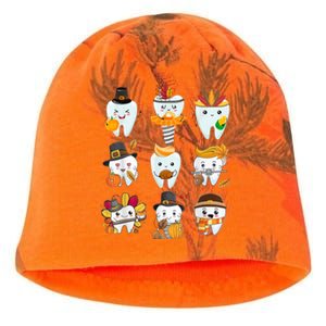 Cute Teeth Dental Squad Dental Assistant Thanksgiving Kati - Camo Knit Beanie