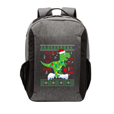 Christmas Tree Dinosaur Fa Ra Ra Rawr Rawr Trex Xmas Pajama Gift Vector Backpack