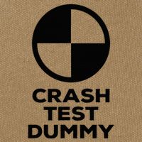 Crash Test Dummy Crash Test Dummy Costume Cotton Canvas Backpack