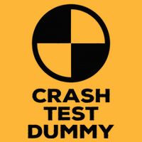 Crash Test Dummy Crash Test Dummy Costume Pom Pom 12in Knit Beanie