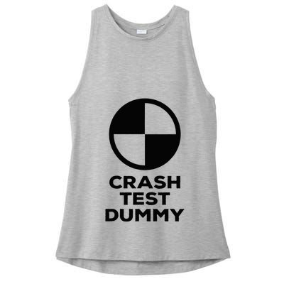 Crash Test Dummy Crash Test Dummy Costume Ladies PosiCharge Tri-Blend Wicking Tank
