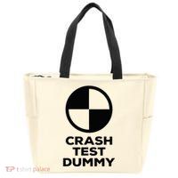 Crash Test Dummy Crash Test Dummy Costume Zip Tote Bag