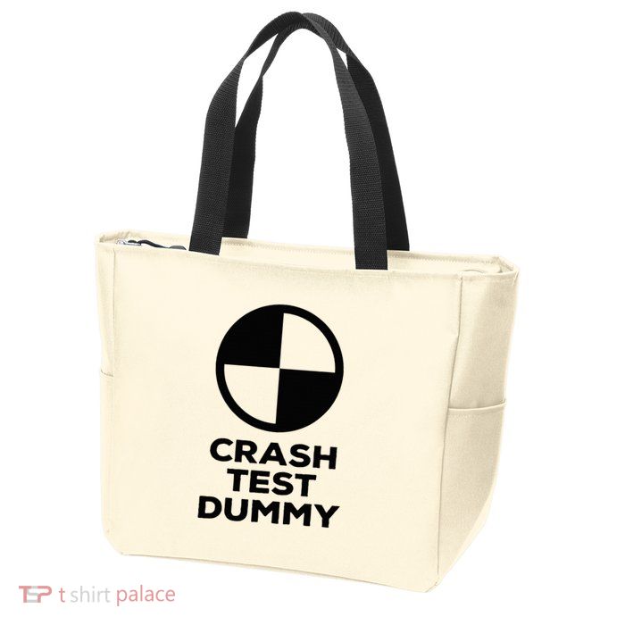 Crash Test Dummy Crash Test Dummy Costume Zip Tote Bag