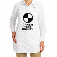 Crash Test Dummy Crash Test Dummy Costume Full-Length Apron With Pockets