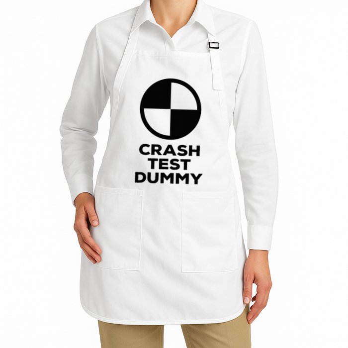 Crash Test Dummy Crash Test Dummy Costume Full-Length Apron With Pockets