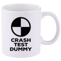 Crash Test Dummy Crash Test Dummy Costume 11oz C Handle Ceramic Mug