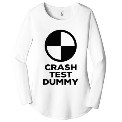 Crash Test Dummy Crash Test Dummy Costume Women's Perfect Tri Tunic Long Sleeve Shirt